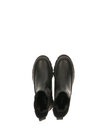 Alfa Leather Boots in Black from Maruti