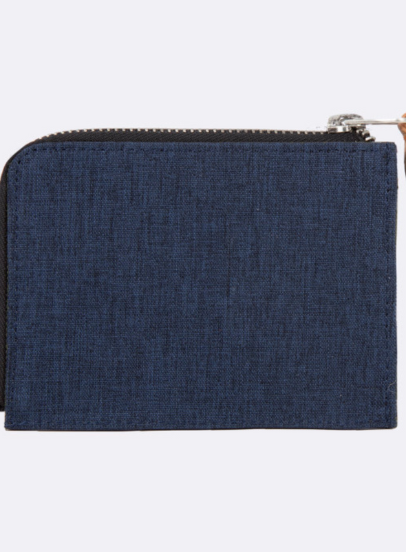 Wallet in Navy from Faguo