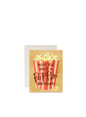 Birthday Popcorn Greeting Card from 1Canoe2