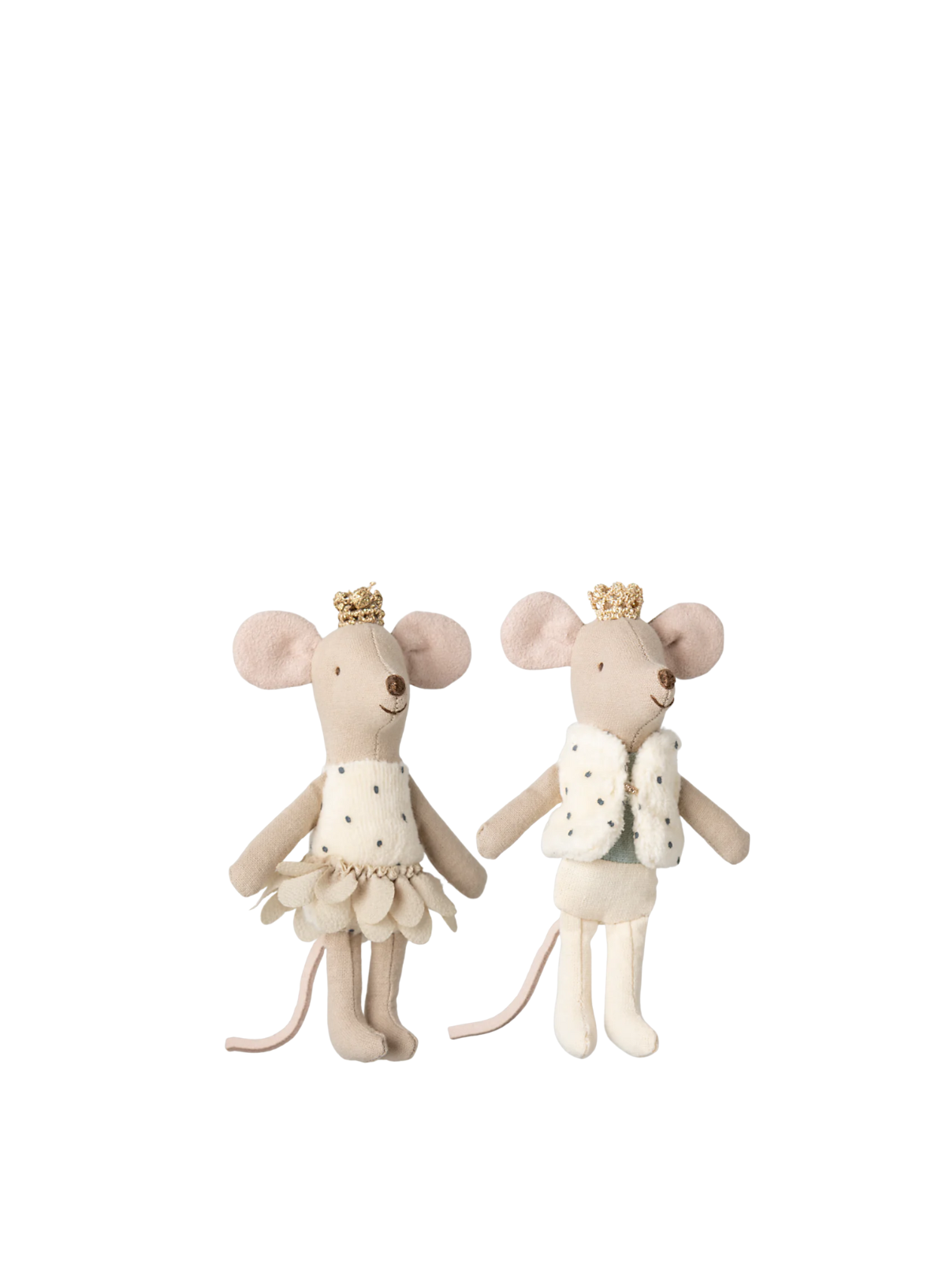 Maileg Royal Twins - Little Sister and Little Brother in Matchbox