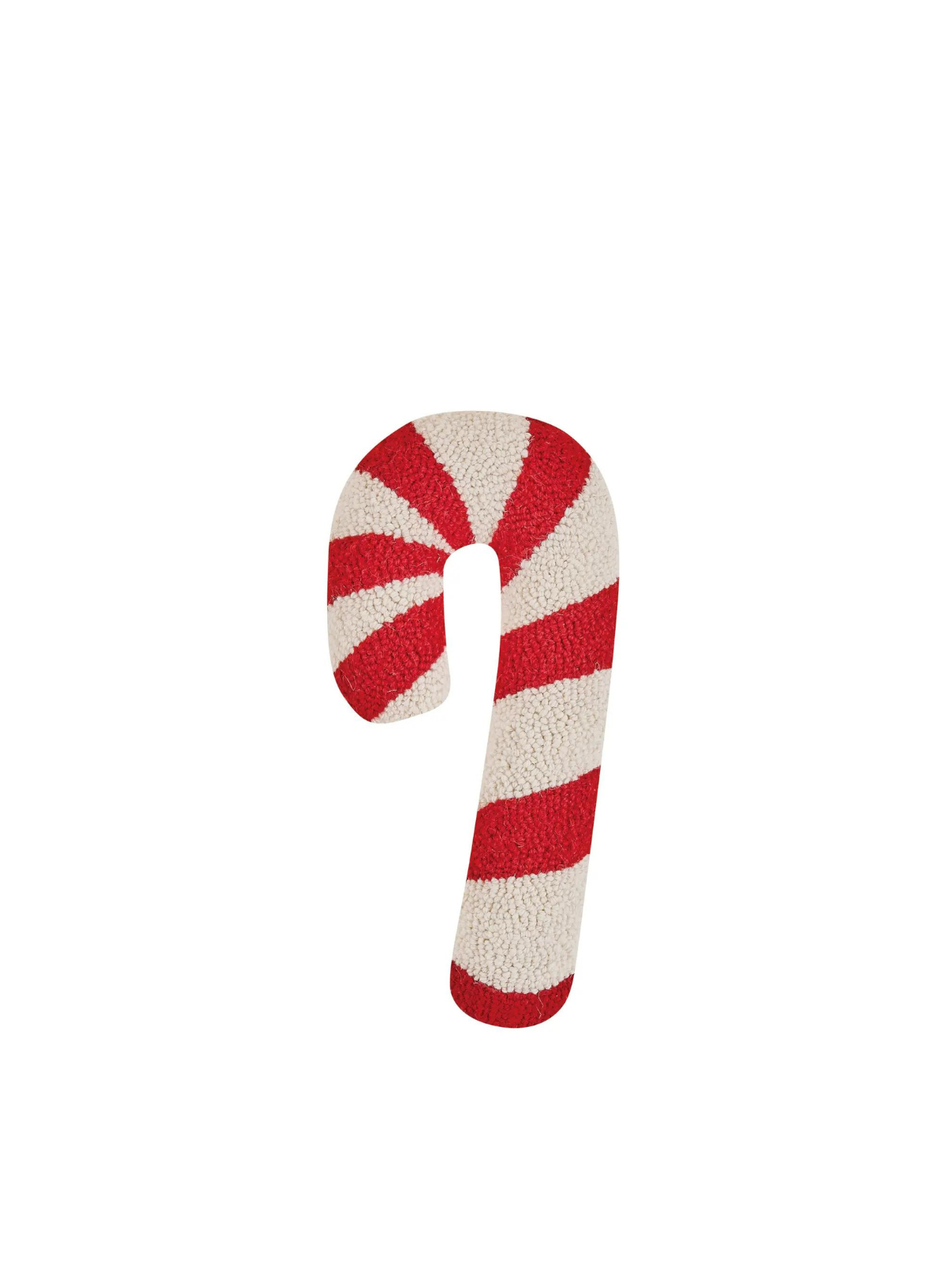 Shaped Candy Cane Hook Cushion from Peking Handicraft