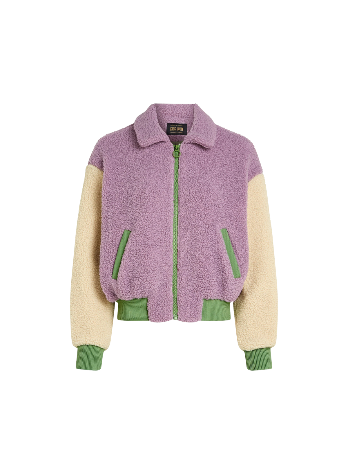 Fay Jacket Teddy in Sheer Lilac from King Louie