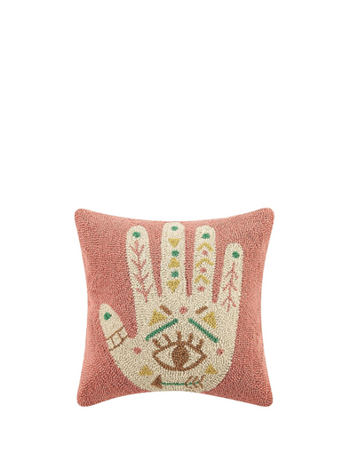 Boho Hand Hook Cushion from Peking Handicraft
