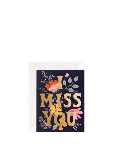 I Miss You Card from Rifle Paper Co.