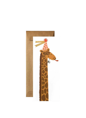 Giraffe Birthday Card from Rifle Paper Co.