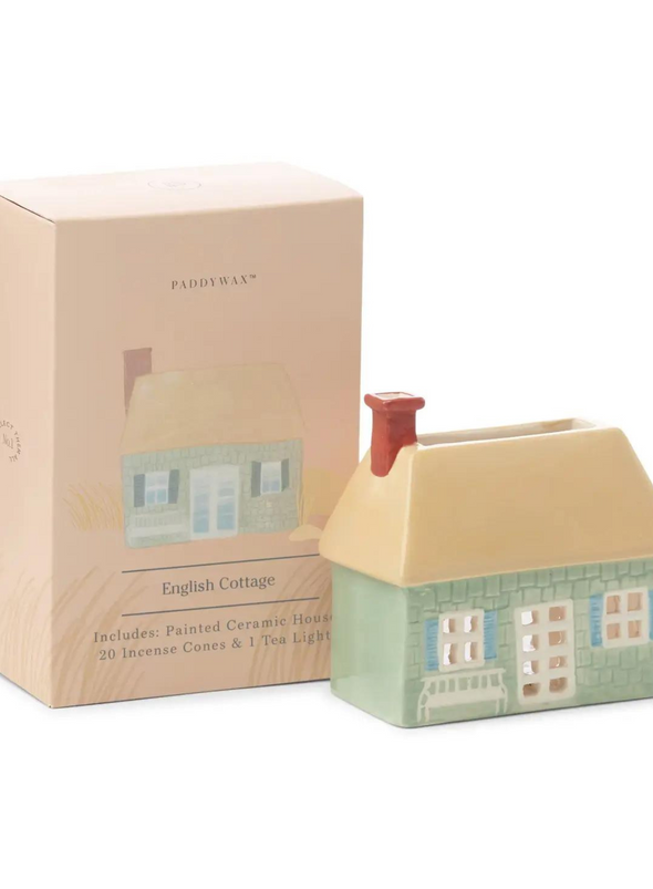 No. 04 English Cottage Incense & Tea Light Holder from Paddywax
