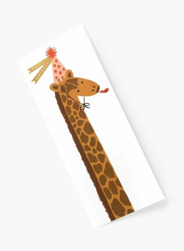 Giraffe Birthday Card from Rifle Paper Co.