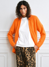 Piper Open Front Cardigan in Orange from FRNCH