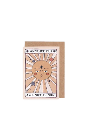 Tarot Sun Birthday Card from Sister Paper Co.