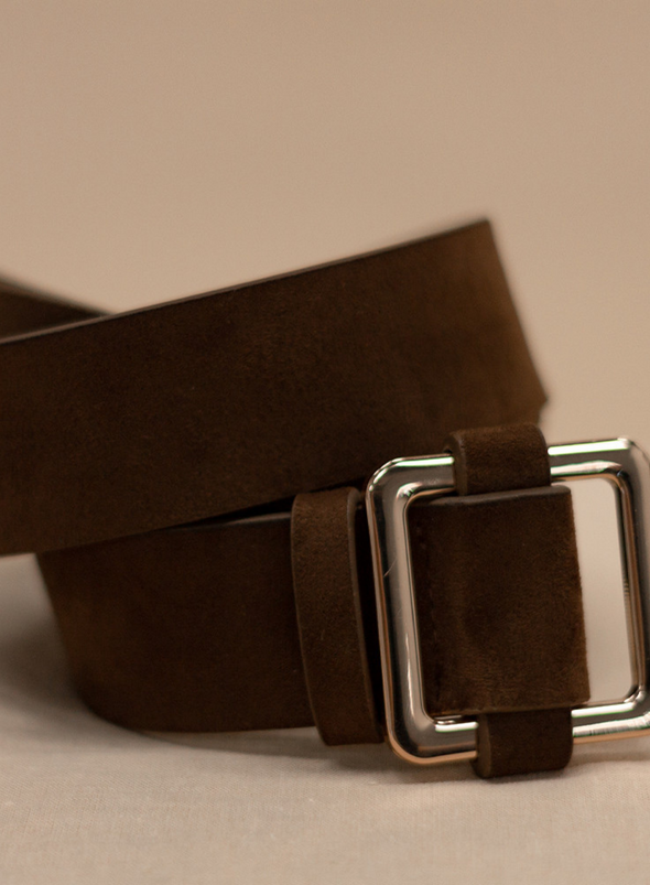 Letino Belt in Marron from Grace and Mila