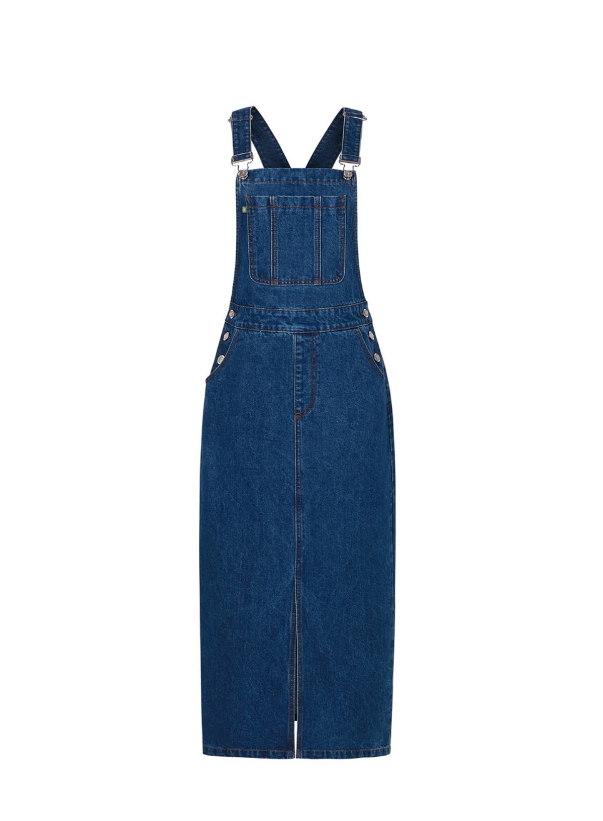 FRNCH Selvi Denim Dress in Blue Jean