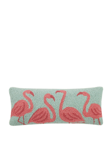 Flamingo Beach Hook Cushion from Peking Handicraft