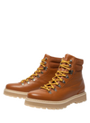 Hiking Boots in Grained Leather Brown from Mono