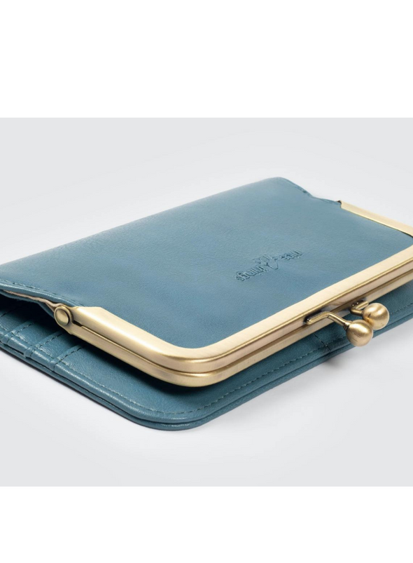 Frame Wallet in Blue from Nice Things