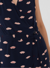 "Lips Print" midi dress from Nice Things