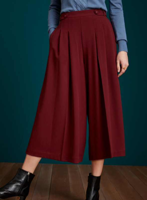 Frances Culotte Tuillerie Porto Red from King Louie