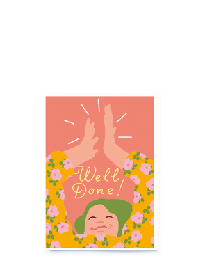 Well Done Clap Congratulations Card from Noi