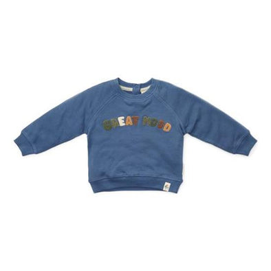 Sweater in Dark Blue from Little Dutch