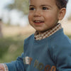 Sweater in Dark Blue from Little Dutch