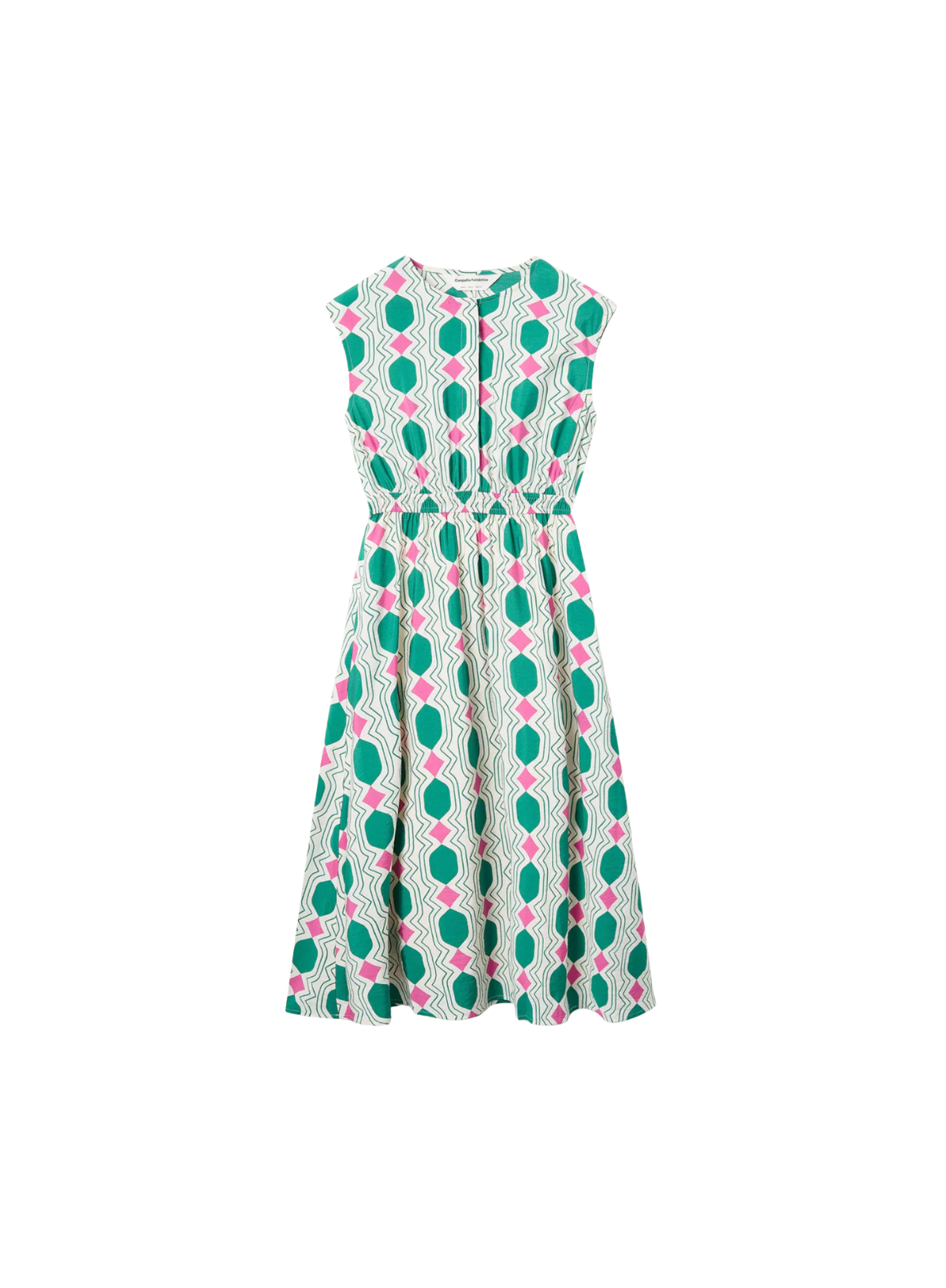 Compañia Fantastica Midi Dress in Geometric
