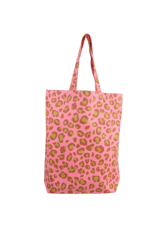 Cotton Bag in Leopard Grapefruit Seaweed & Ginger from Kado Design