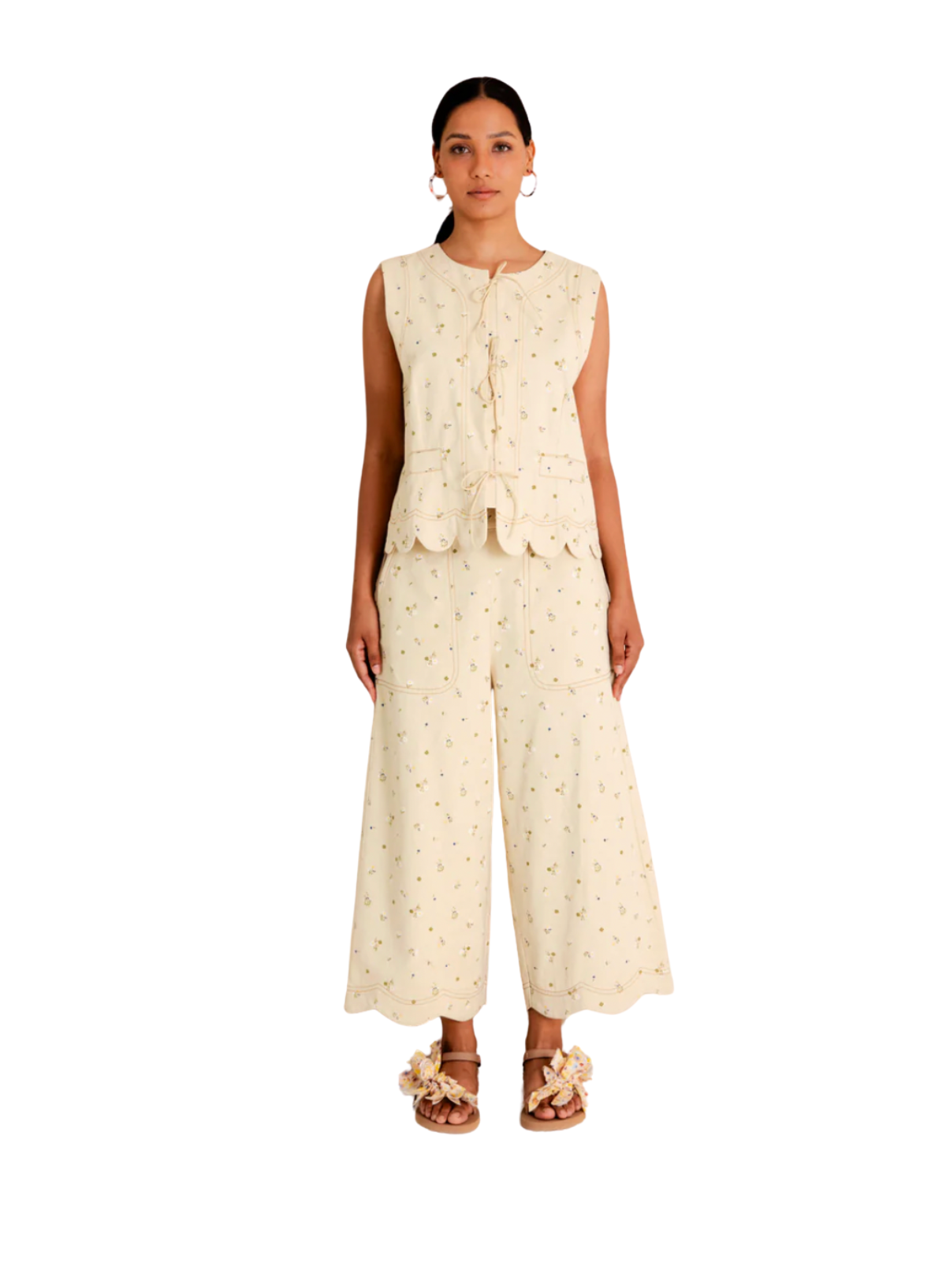 Bonté Aide Trousers in Stone Multi