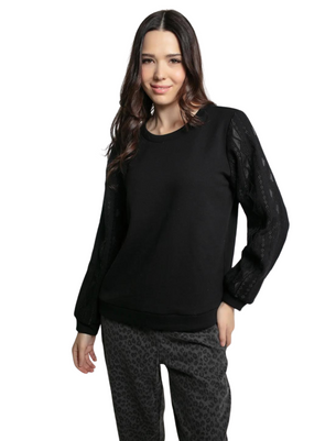 Annabelle Sweater in Black from Nooki