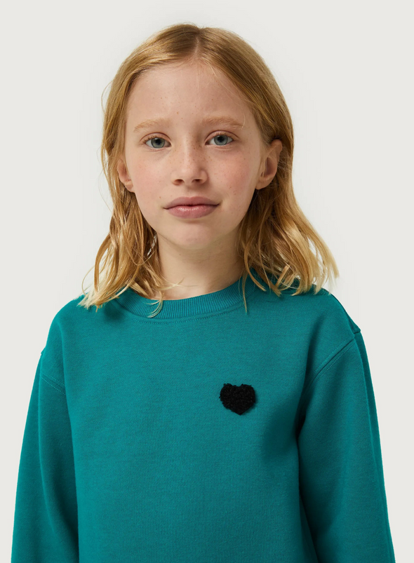 Sweatshirt in Green from Compañia Fantastica Mini