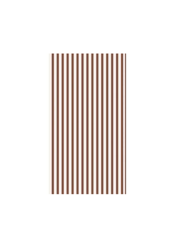 Napkin W/Brown Stripes from IB Laursen