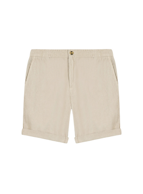 Chevre Cotton Shorts in Ecru from Faguo
