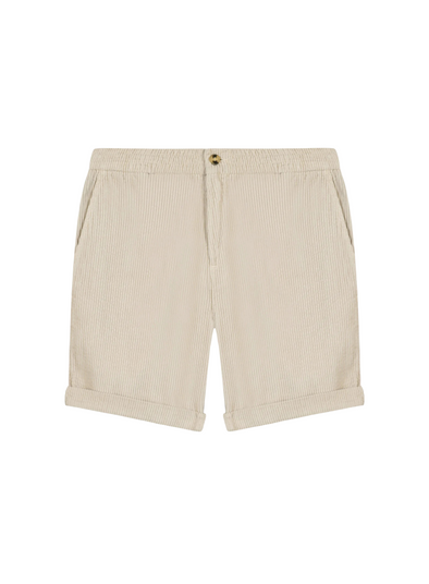 Chevre Cotton Shorts in Ecru from Faguo