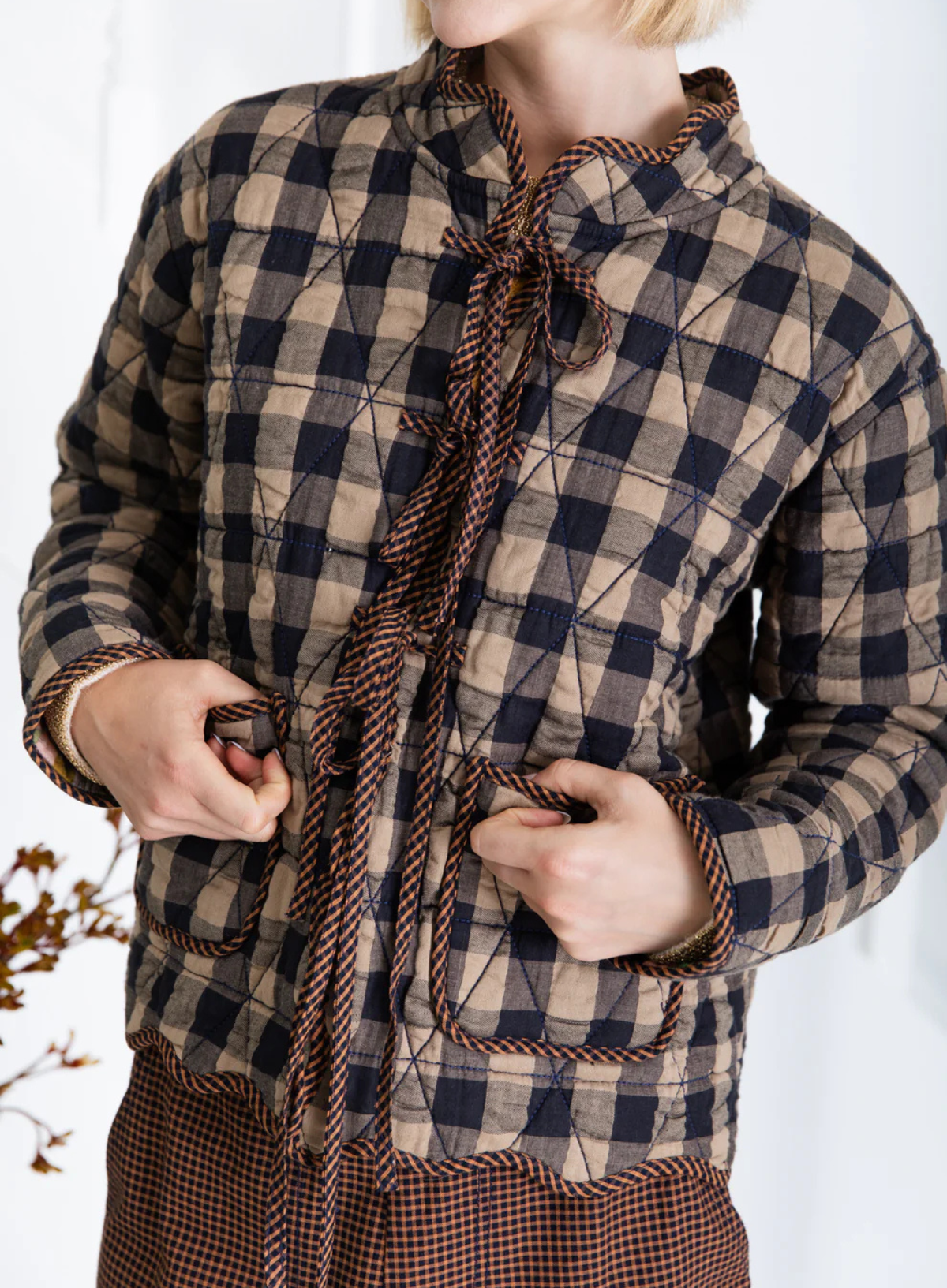Mikka Jacket in Ink/Sand from Bonté