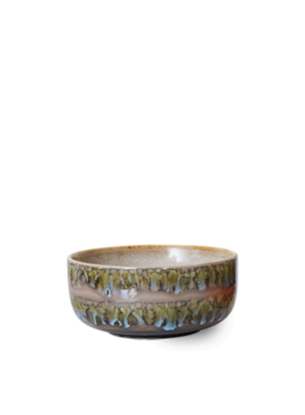 70's Ceramics Dessert Bowl in Fern from HK Living
