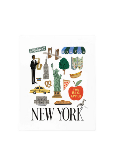 New York Print from Rifle Paper Co.