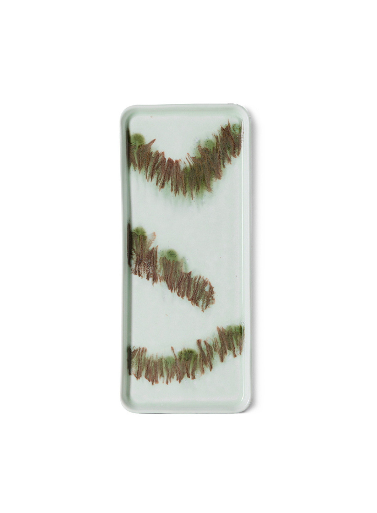 HK Living 70s Ceramics Cake Tray in Tide
