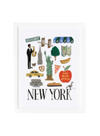 New York Print from Rifle Paper Co.