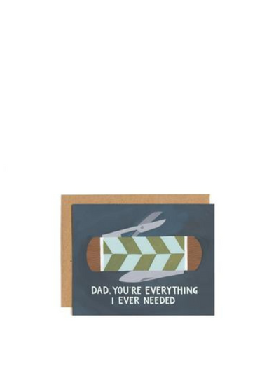 Dad, You're Everything I Ever Needed - Pocket Knife Card from 1Canoe2