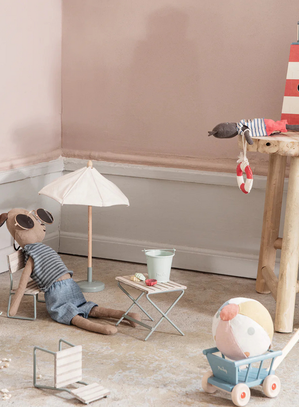 Beach Set - Shovel, Bucket & Shells from Maileg