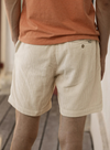 Chevre Cotton Shorts in Ecru from Faguo