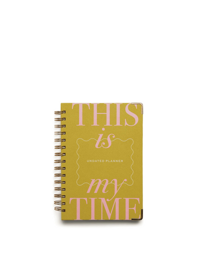 Undated 13 Mo Perpetual Planner My Time from Designworks Ink