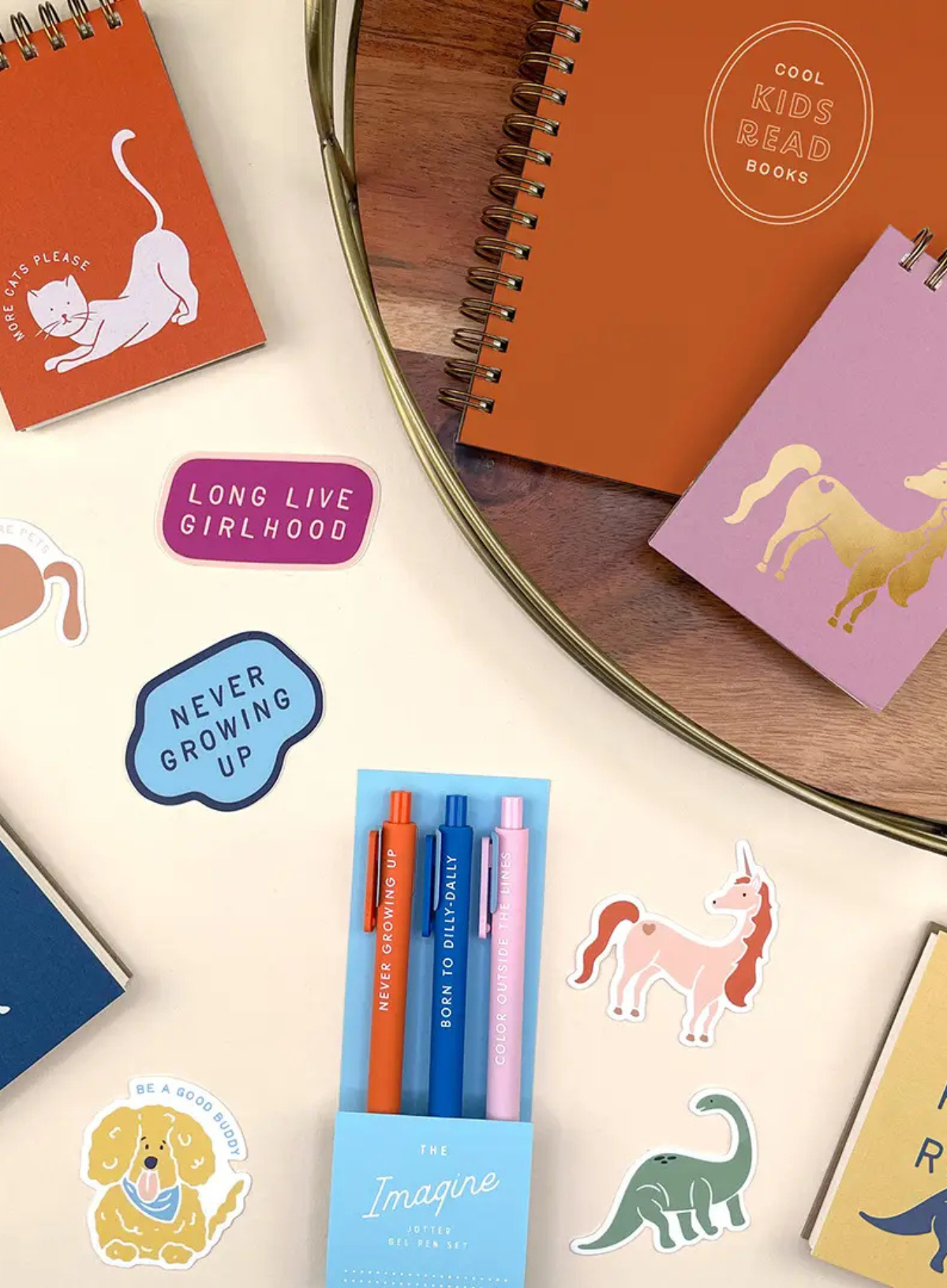 Imagine Jotter Gel Pen: Set of 3 from Ruff House Print Shop