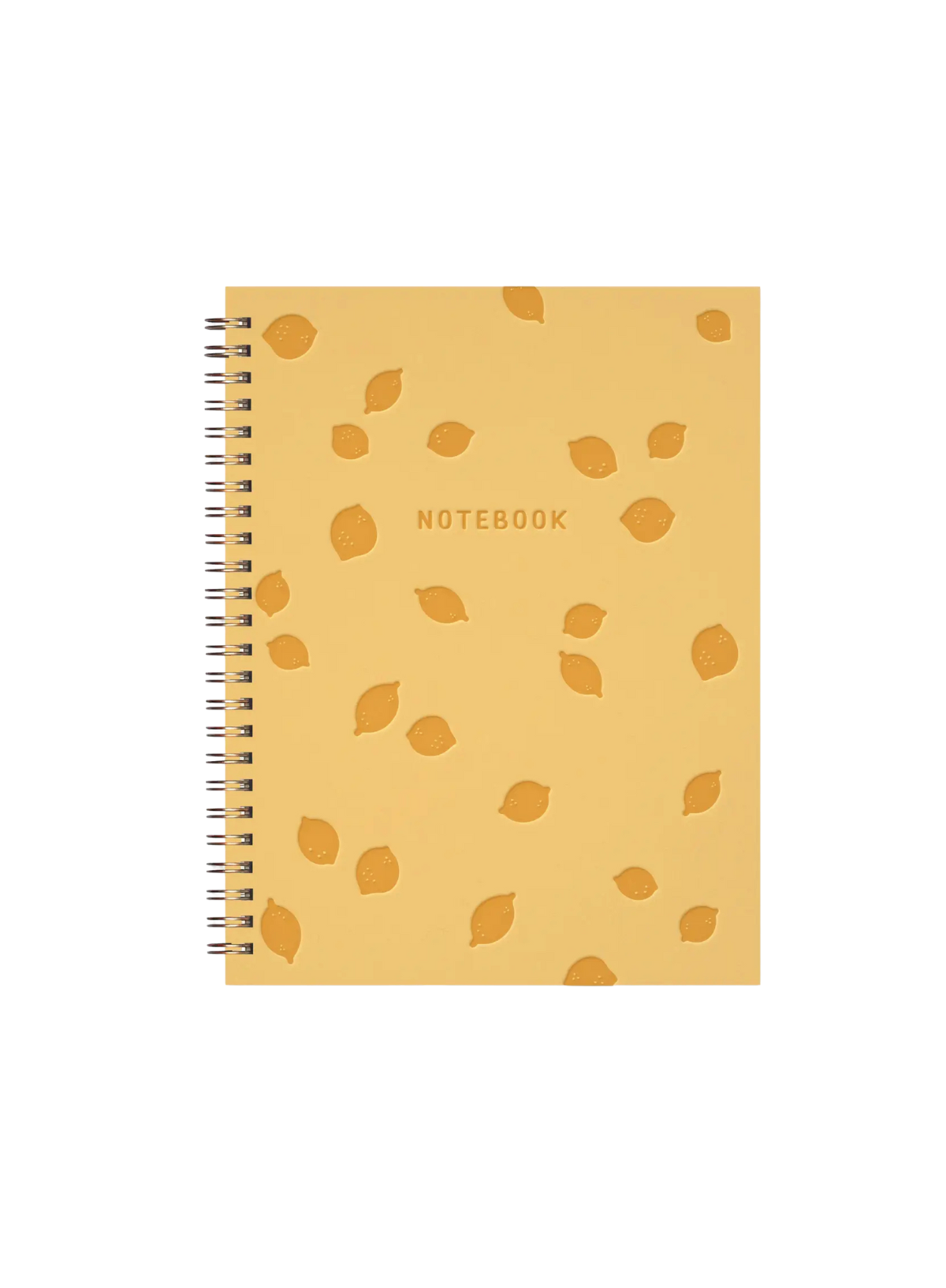 Lemon Pattern Journal Lined Notebook from Ruff House Print Shop