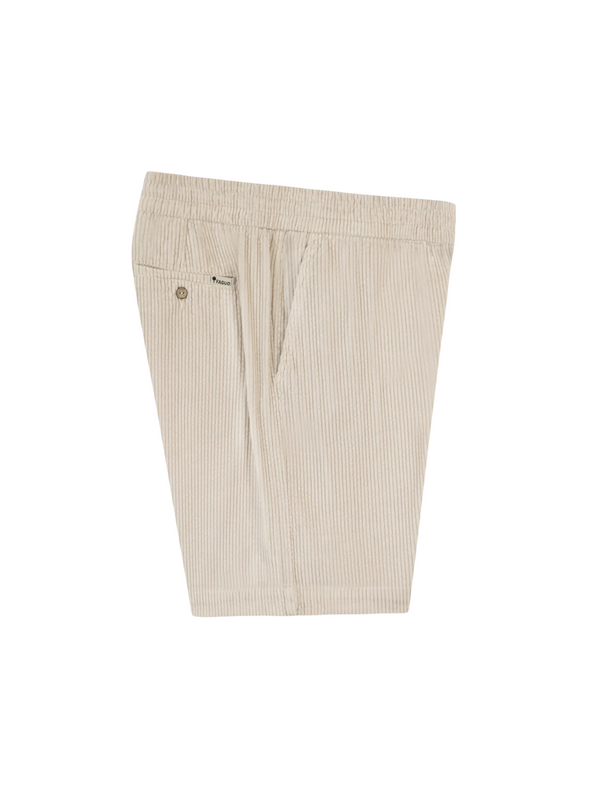 Chevre Cotton Shorts in Ecru from Faguo