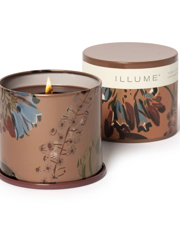 Terra Tabac Vanity Tin Candle 50 Hours from Illume