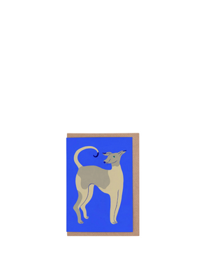 Young Dog on Blue Card from Evermade