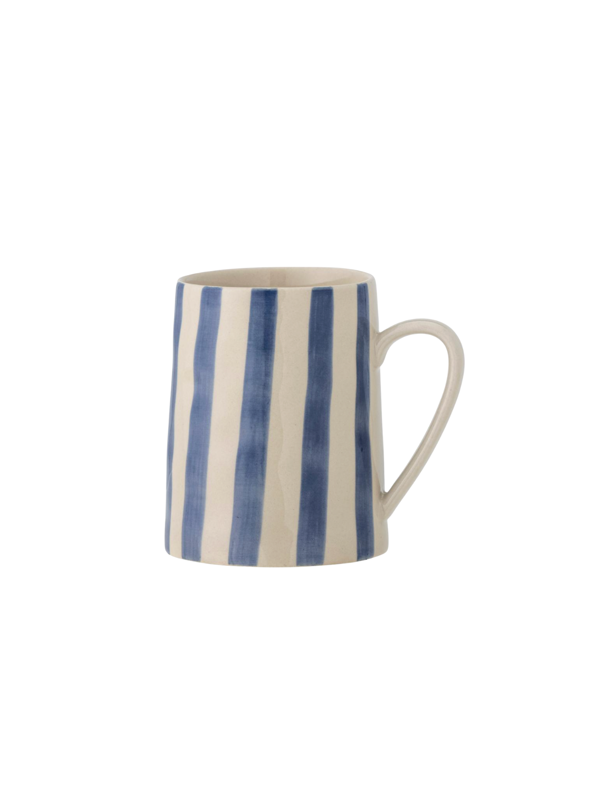 Bloomingville Striped Blue Begonia Mug