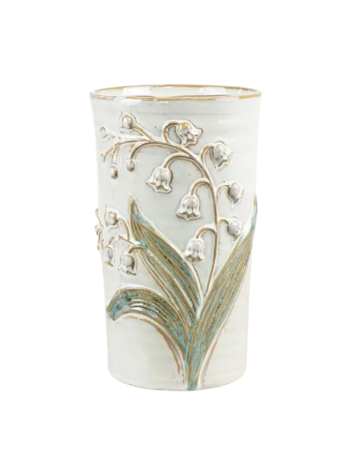 Gainsborough Giftware Embossed Flower Design Vase 24cm