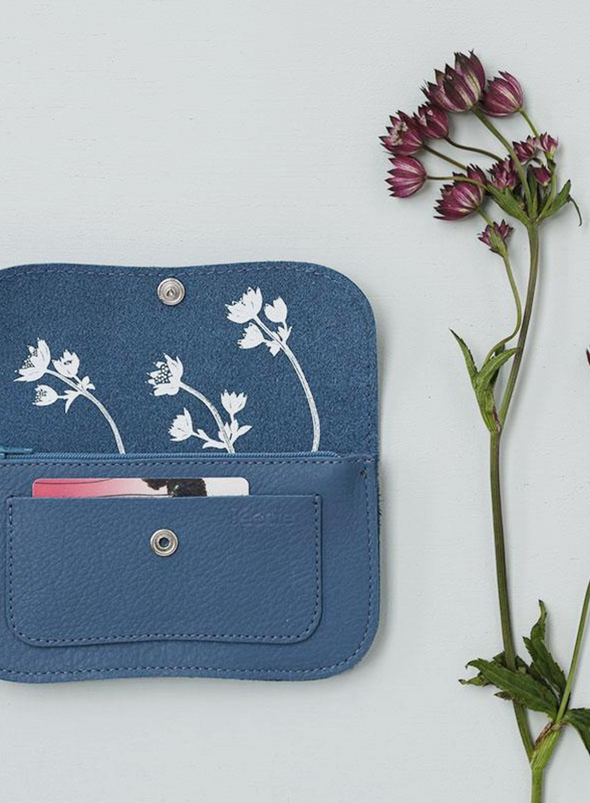 Flash Forward Wallet in Faded Blue from Keecie