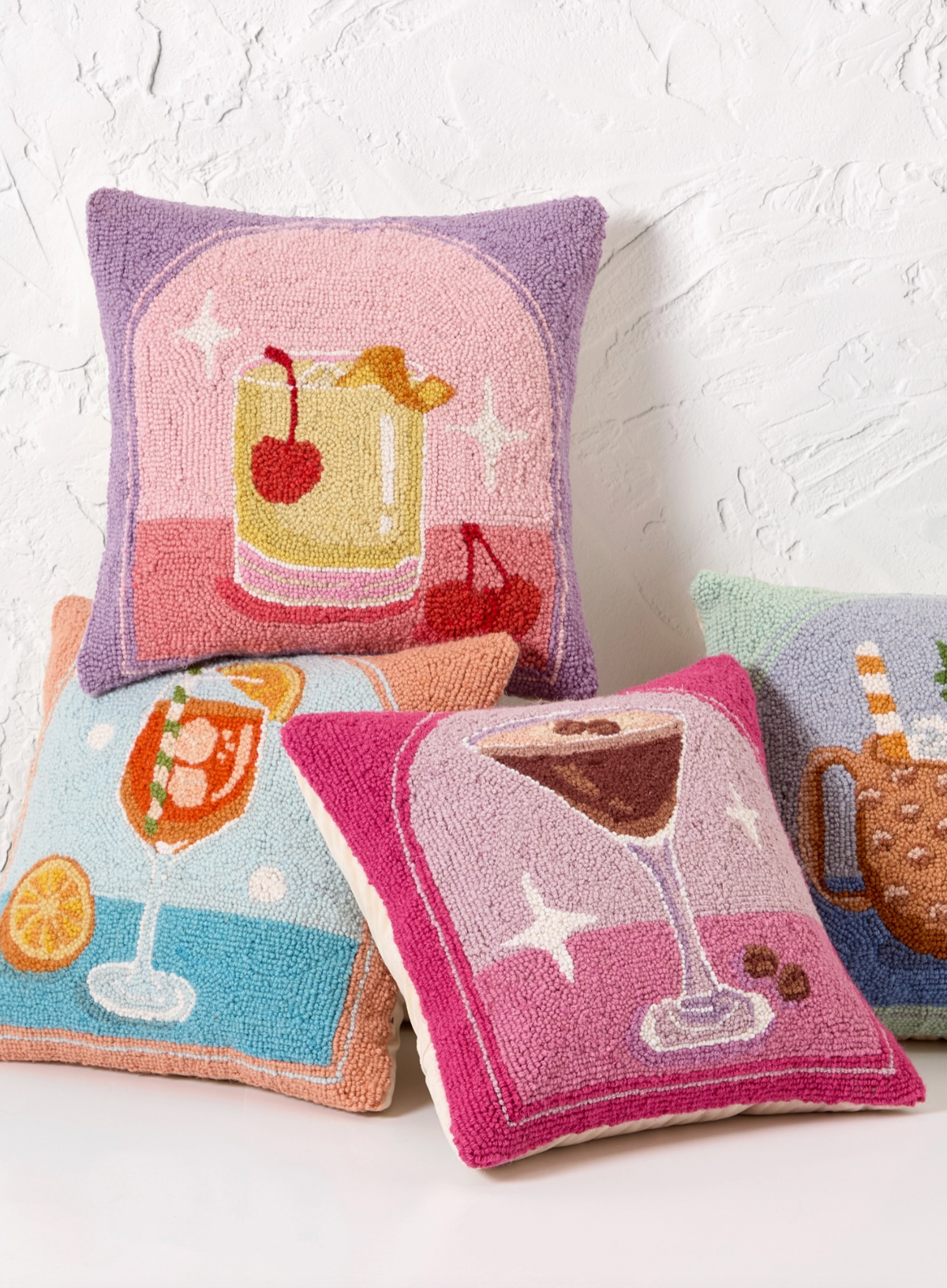 Peking Handicraft Spritz Hook Pillow