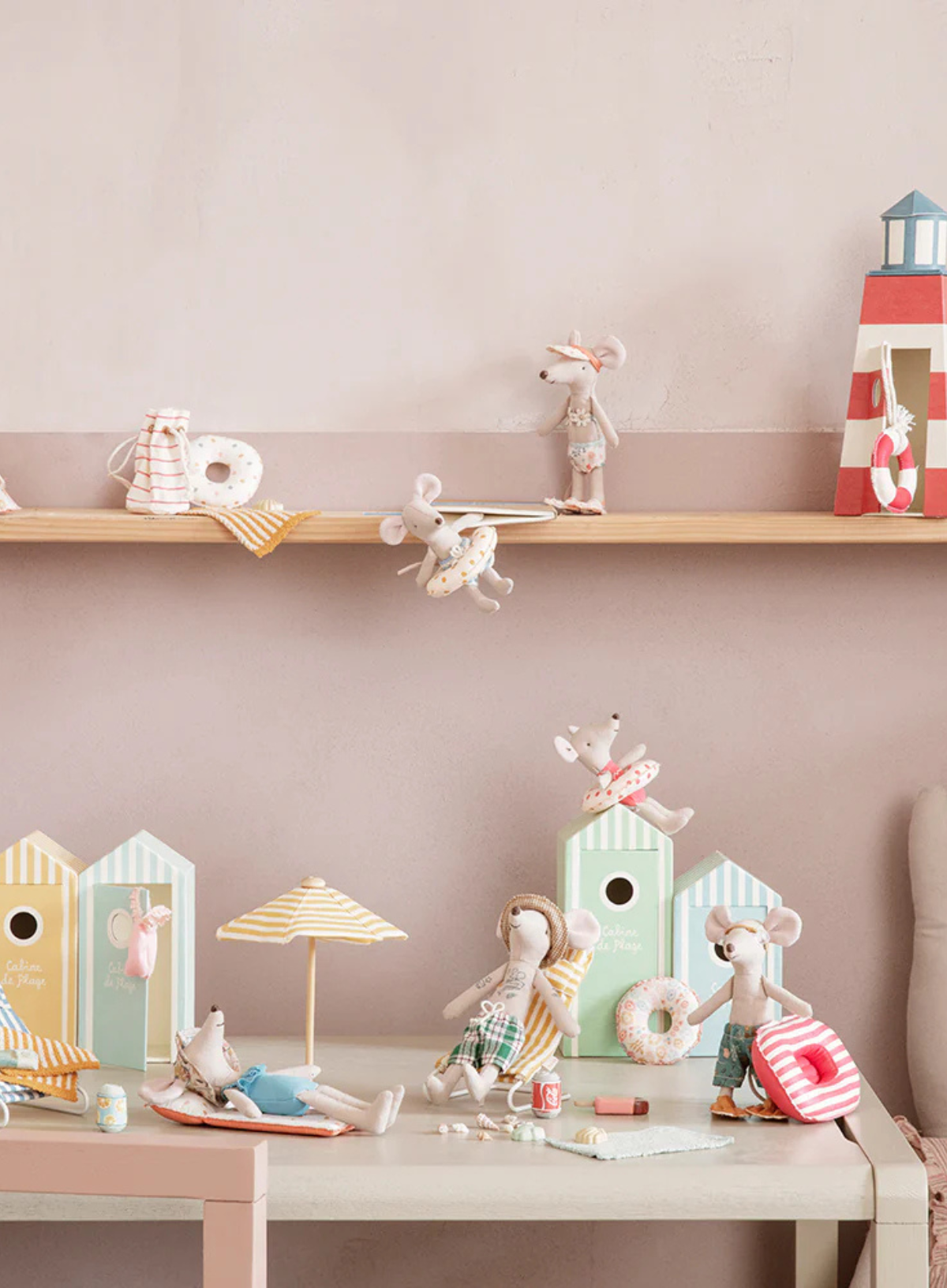 Maileg Beach Bag with Essentials